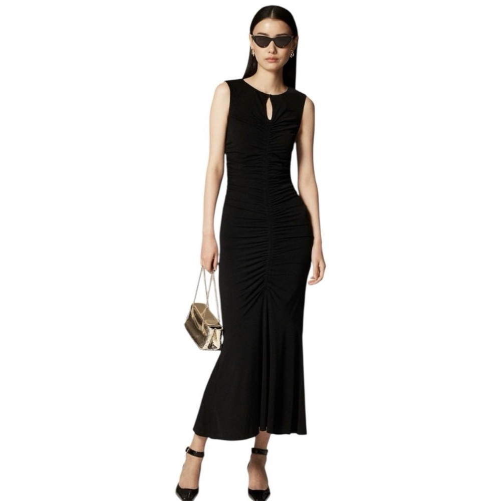 J. Crew NWT Ruched Center-Seam Dress - Size S